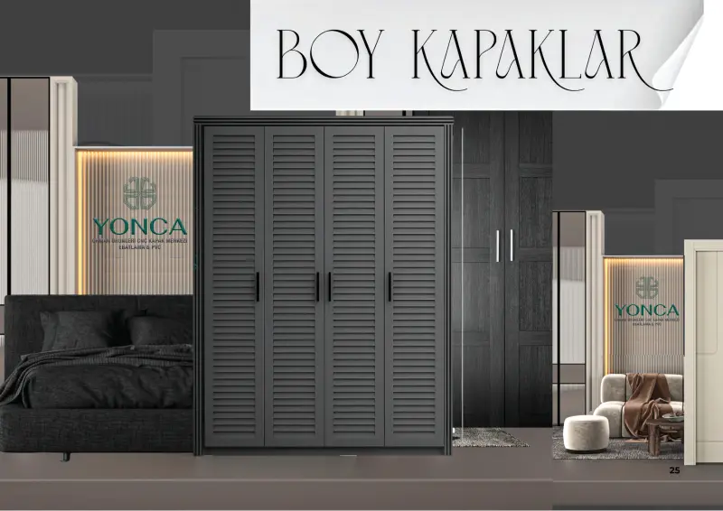 Gardırop Boy Kapakları katalog modelleri